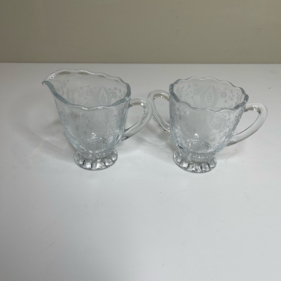 Prelude Long Stem, Rippled Bowl and Long Stem, Rippled Bowl Sugar-Open - Picture 3 of 9